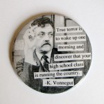 K. Vonnegut = Dark & Brilliant